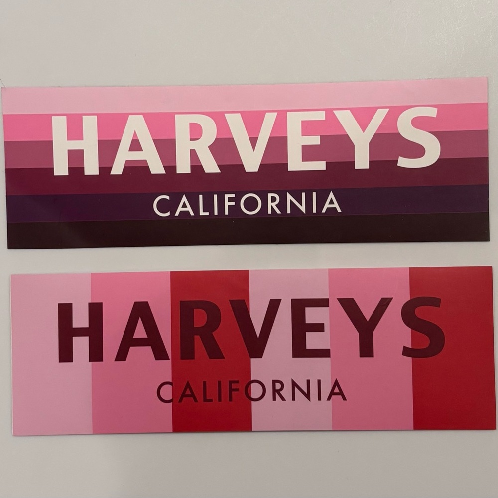 Harveys Seatbelt sticker / NEW / cross posted